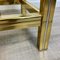 Brass, Glass & Chrome Side Coffee Tables, 1970s, Set of 3 11