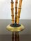 Bamboo & Brass Candleholder, Italy, 1970s, Image 7