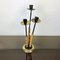 Bamboo & Brass Candleholder, Italy, 1970s 3