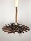 Teak Ceiling Light from Esperia, Italy, 1960s, Image 4