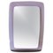 Mid-Century Modern Violet Acrylic Wall Mirror, Italy, 1970s, Image 1