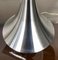 Chrome, Steel & Glass Table Lamp, Italy, 1970s, Set of 2, Image 8