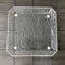 Ice Effect Acrylic Glass & Metal Tray Centerpiece, Italy, 1970s, Image 3