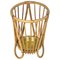 Bamboo & Wicker Umbrella Stand, Italy, 1960s, Image 1