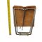 Little Industrial Brown Leather & Metal Folding Portable Stool 7