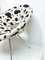 Vintage Fabric & Metal Circle Chair, 1970s, Image 3