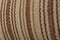 Federe Kilim vintage in canapa a strisce, set di 2, Immagine 4