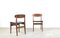 Stühle aus Teak & Kunstleder, 1960er, 4er Set 4