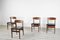 Teak and Leatherette Chairs, 1960s, Set of 4, Image 2