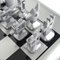 Modernes Schachbrett & Figuren von Javier Mariscal, 33er Set 8