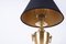 Lampada da tavolo classicista in ottone, Immagine 3