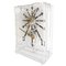 Orologio da tavolo XXL Mid-Century moderno in vetro acrilico di Boris Tabacoff, Immagine 2