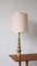 Vintage Brass Table Lamp 1