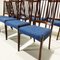 Mid-Century Danish Teak & Fabric Dining Chairs by Arne Hovmand Olsen, Set of 8 2