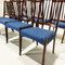 Mid-Century Danish Teak & Fabric Dining Chairs by Arne Hovmand Olsen, Set of 8, Image 2