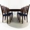 Mid-Century Danish Teak & Fabric Dining Chairs by Arne Hovmand Olsen, Set of 8 8