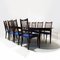 Mid-Century Danish Teak & Fabric Dining Chairs by Arne Hovmand Olsen, Set of 8 7