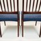 Mid-Century Danish Teak & Fabric Dining Chairs by Arne Hovmand Olsen, Set of 8, Image 5