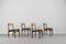 Sedie da pranzo Mid-Century moderne in teak, Scandinavia, anni '60, set di 4, Immagine 8