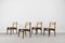 Sillas de comedor escandinavas Mid-Century de teca, años 60. Juego de 4, Imagen 1