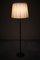 Lámpara de pie Jacques Adnet de cuero, años 60, Imagen 6