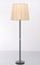 Jacques Adnet Style Leather Floor Lamp, 1960s 1