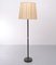 Lámpara de pie Jacques Adnet de cuero, años 60, Imagen 3