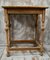 Bleached Oak Pugin Style Side Table, Image 1