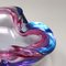 Blue & Pink Bowl by Flavio Poli for Seguso, 1960s 5