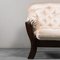 Vintage Beige Fabric Armchair, 1970s, Image 8