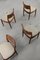 Mid-Century Modern Danish Teak Dining Chairs from Glostrup Møbelfabrik, 1960s, Set of 4, Image 5