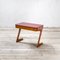 Italian Wooden Structure & Glass Top Desk, 1950s 2