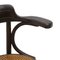 Bent Beech & Vienna Straw Chair from Fischel, 1900s, Image 8