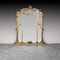 Specchio da parete vintage in legno dorato, anni '50, Immagine 1