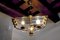 Lámpara de techo tubular de cristal de Murano, 1970, Italia, Imagen 6