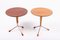 Mid-Century Side Tables in Teak and Mahogany by Albert Larsson from Alberts Tibro, 1960s, Set of 2 1