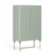 Lust Bar Cabinet in Soft Green, Image 2