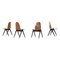 Swedish Knockdown Dining Chairs by Yngve Ekström, Set of 4 1