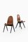 Swedish Knockdown Dining Chairs by Yngve Ekström, Set of 4 3