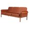 Three Seat Sofa in Oak by H. W. Klein 1