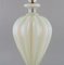 Large Venetian Table Lamp in Mouth Blown Glass from Barovier and Toso 3