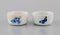 Antique Meissen Salt Vessels in Hand-Painted Porcelain, Set of 2 3