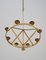 Swedish Candle Chandelier by Sigurd Persson 5