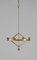 Swedish Candle Chandelier by Sigurd Persson 2