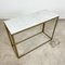 Mid-Century Marble Console Table 2