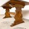 Antique Swedish Trestle Table in Oak, Image 6