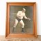 Wrestler, 1926, Hand-Coloured Painted Photograph Wrestler 1