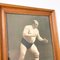 Wrestler, 1926, Hand-Coloured Painted Photograph Wrestler 3