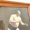 Wrestler, 1926, wrestler dipinto a mano, Immagine 2