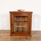 Small Antique Wooden Display Cabinet with Gomina Label 1